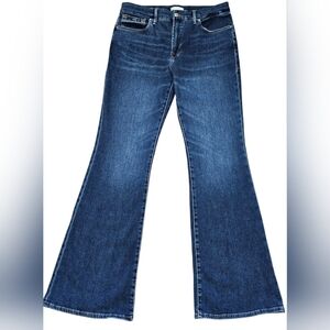 Good American Women's Good Legs Flare Split Pockets Elevated Basic Flare. 12/31